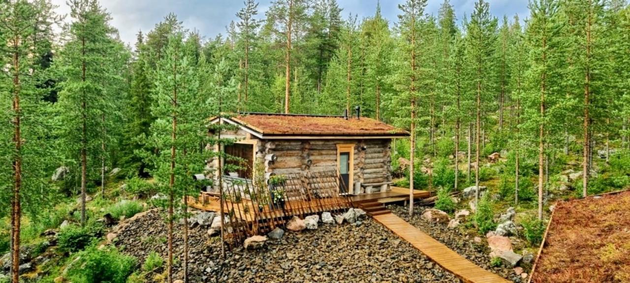 Cozy Log Cabin By Invisible Forest Lodge Rovaniemi Exterior foto