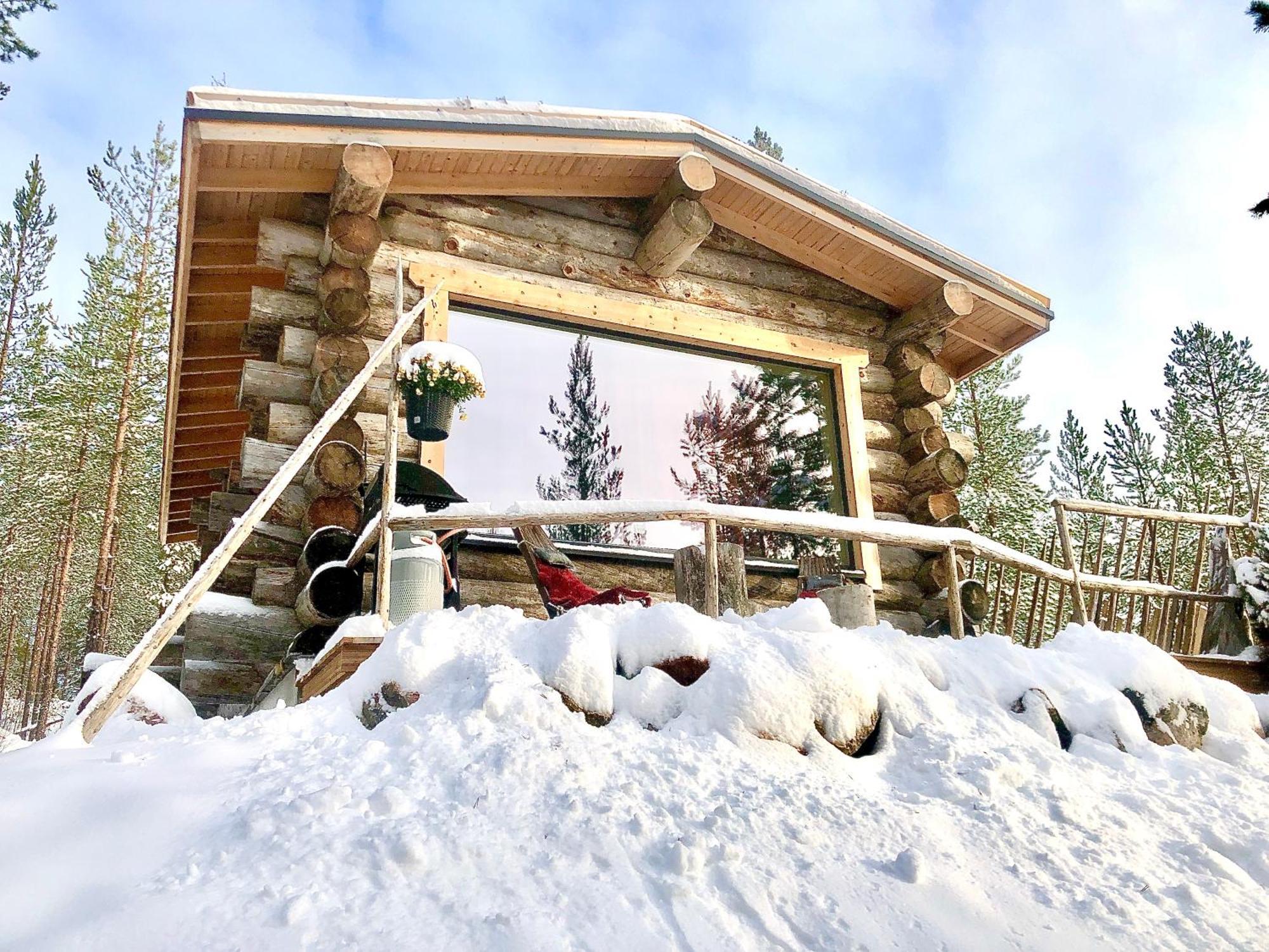 Cozy Log Cabin By Invisible Forest Lodge Rovaniemi Exterior foto