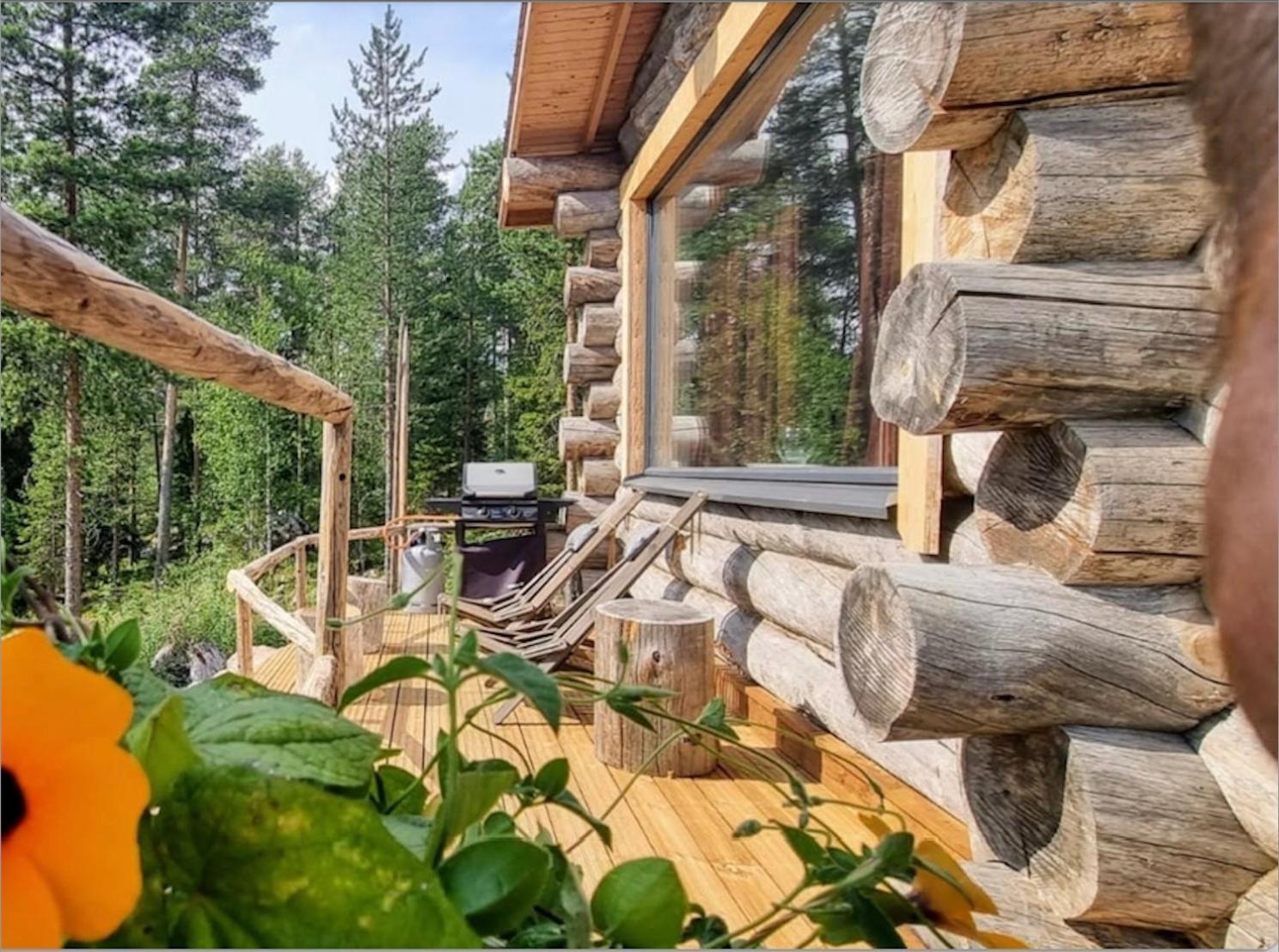 Cozy Log Cabin By Invisible Forest Lodge Rovaniemi Exterior foto